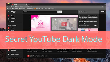 Secret YouTube Dark Mode! 🔥