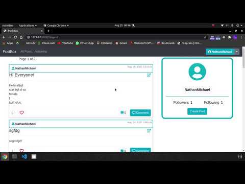 CS50 Web | Project 4 - Network