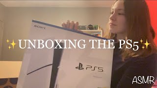 ASMR  UNBOXING THE PS5✨