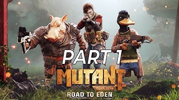 "WELCOME TO EDEN" Mutant Year Zero Road to Eden Playthrough Part 1 - INTRO