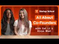 Keys to successful cofounder relationships  startup school