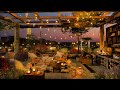 Experience parisian romance   4k cozy ambience by the fire with smooth jazz music