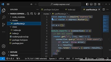 Node.js Express User CRUD REST API App in Browser Using MySQL Database & EJS Template in TailwindCSS