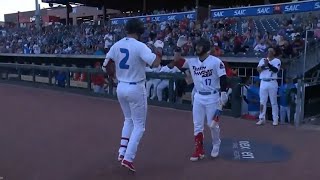Trash Pandas rout Shuckers, 9-2 for 5th straight win