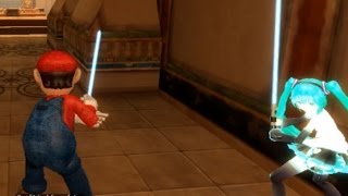 3Dマリオメーカーで鬼畜コースを初音ミク達と攻略してみた ホラフキン