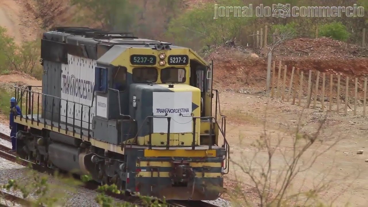 Resultado de imagem para FOTOS DE estrada de ferro transnordestina