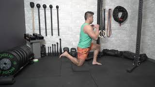 Half Kneeling ISO Ham Curl