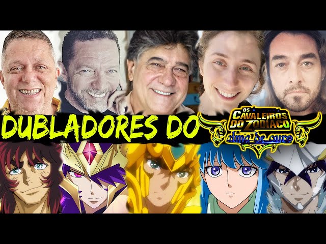 Dubladores de Saga & Saori ! Os Cavaleiros Do Zodiaco 