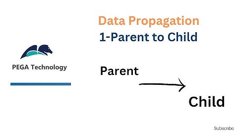 Data Propagation from Parent to Child CT