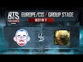 5men vs mudgolems Game 1 - BTS Pro Series 3: Europe/CIS: Groups w/ KillerPigeon &amp; Pajkatt