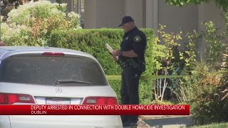 Deputy arrested in connection with double homicide investigation