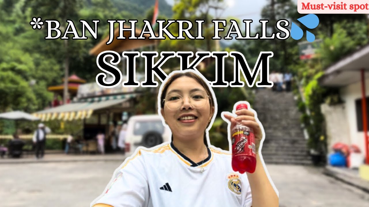 Itna Sundar? Ban Jhakri Falls in Sikkim 😍🌿|| Night view 😱|| Must-visit spot in Sikkim ✨||