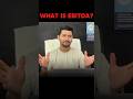 EBITDA kya hota hai ?|#stockmarket #mutualfunds #financial #ebitda
