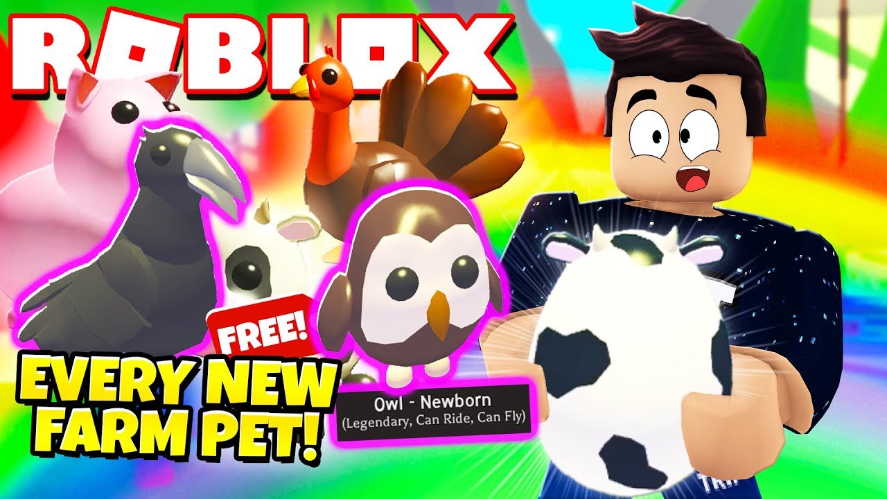 I Got Every Farm Pet In Adopt Me New Adopt Me Farm Egg Update Roblox - roblox adopt me farm egg