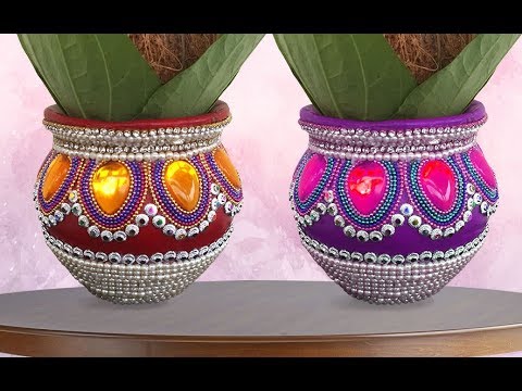  Pot  Decoration Ideas Kalash Decoration I Wedding  