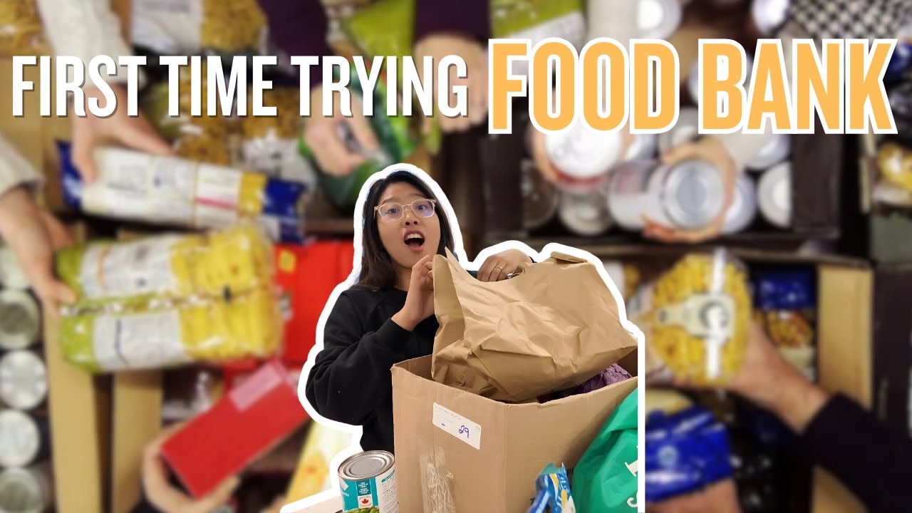 WHAT HAPPES AT A FOOD BANK | REAL LIFE IN CANADA | AMCVlogs