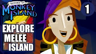 Return to Monkey Island - Explore The Island of Melee \& Find Card Trivia Books Walkthrough Part 2