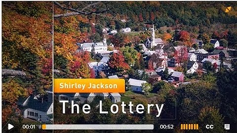 The Lottery StudySync Intro