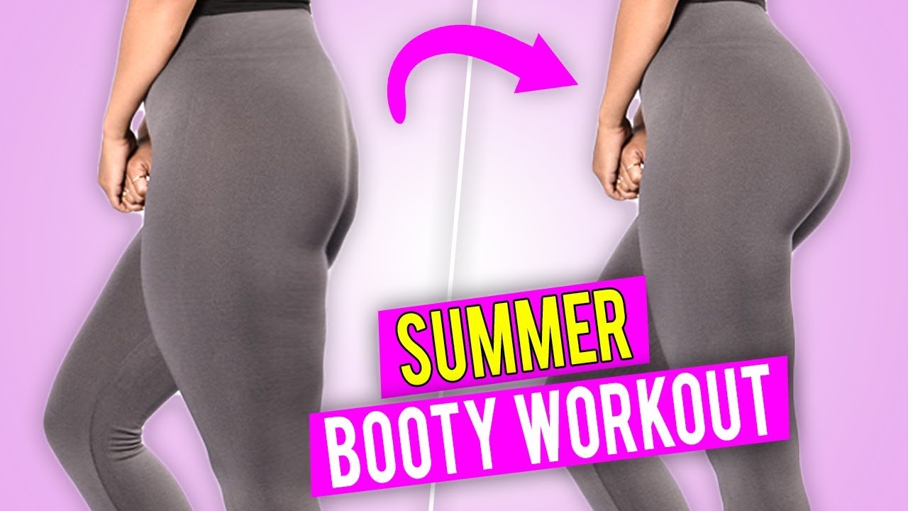 OFFICIAL SUMMER BOOTY WORKOUT // Glute Activation - 2018 Summer Shredding // No Equipment - YouTube
