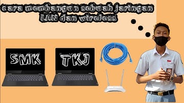 Cara membangun sebuah jaringan LAN dan wireless