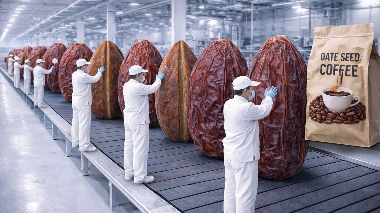 From Date Seeds to Coffee Inside a Rare Coffee Alternative Factory