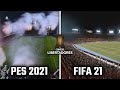 ASÍ ES LA COPA LIBERTADORES EN PES 2021 Y FIFA 21
