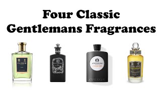 Four Classic Gentlemans Fragrances