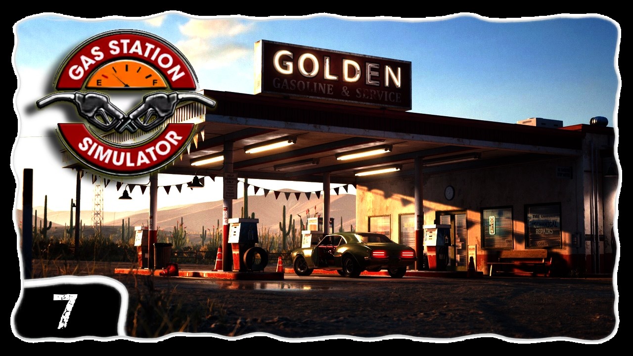 Parada de autobus【 #7 Gas Station Simulator | #GasStationSimulator 】Gameplay Español - No talking