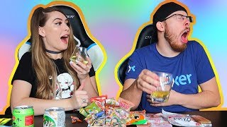 TASTING JAPANESE CANDY\/SNACKS GONE WRONG!