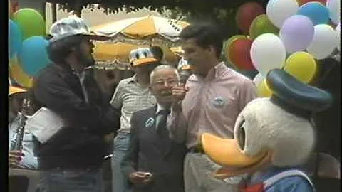 Tony Anselmo and Clarence Nash Donald Duck's offic...