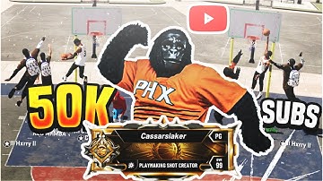 NBA 2k20 A 50k Subs Legend Pulled Up On Us! You Wouldn