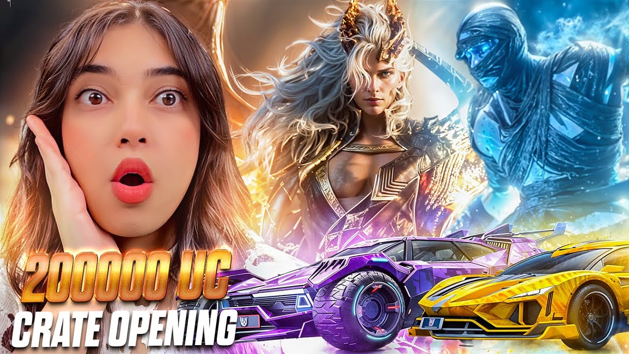 200000 UC | CRATE OPENING | HIGHLIGHT | X-SUIT | MUMMY SET | TRANSFORMERS CARS 