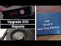 Acer Swift 3 Acer Day Edition SSD Upgrade & Repaste