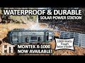 WATERPROOF 1000w Solar Generator CHEAP! MONTEK X-1000 1010wh Portable Power Station Review