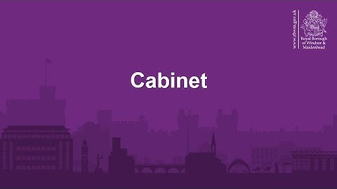 RBWM Cabinet - 25 November 2025