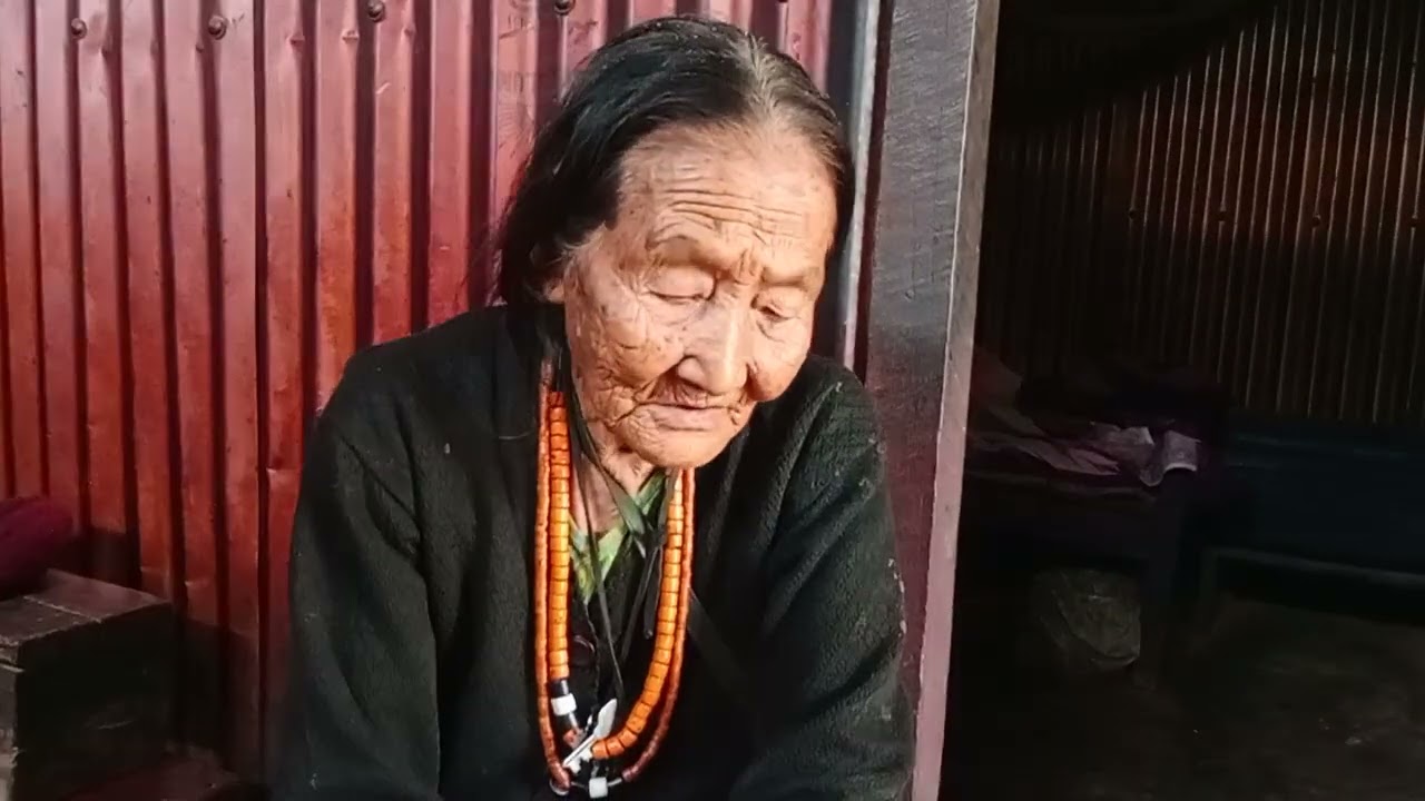 103 years old grandmother from Yezashi village. Apuza Vitokishe