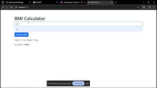 HTMX Chapter 2 BMI Calculator Profile