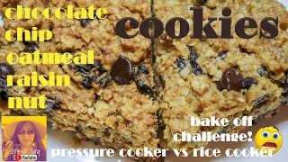 recipes oatmeal cookies cooker pudding tasty raisin nut chip rice pressure cookie chocolate vs