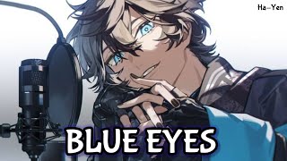 Hindi Nightcore - Blue Eyes || lyrics Cover