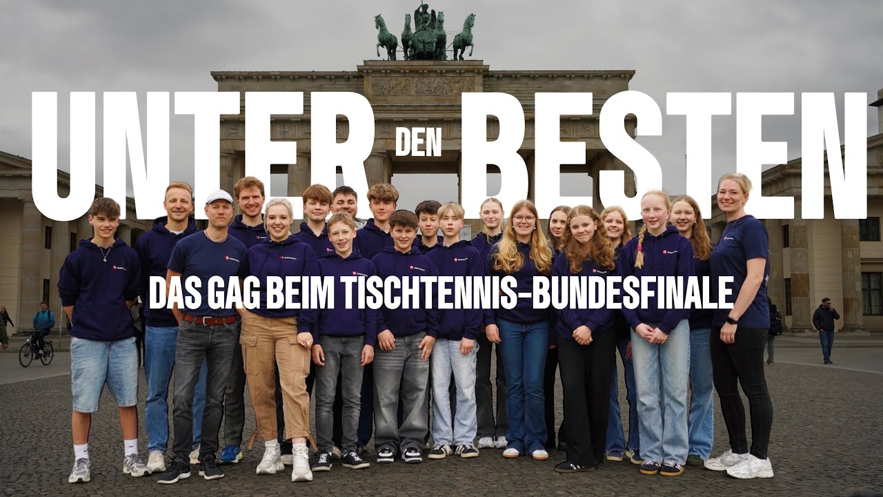 Unter den Besten | Die Graf-Anton-Günther-Schule beim Tischtennis-Bundesfinale | Jugend trainiert