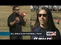 All-girls New Mexico flag football team raising money