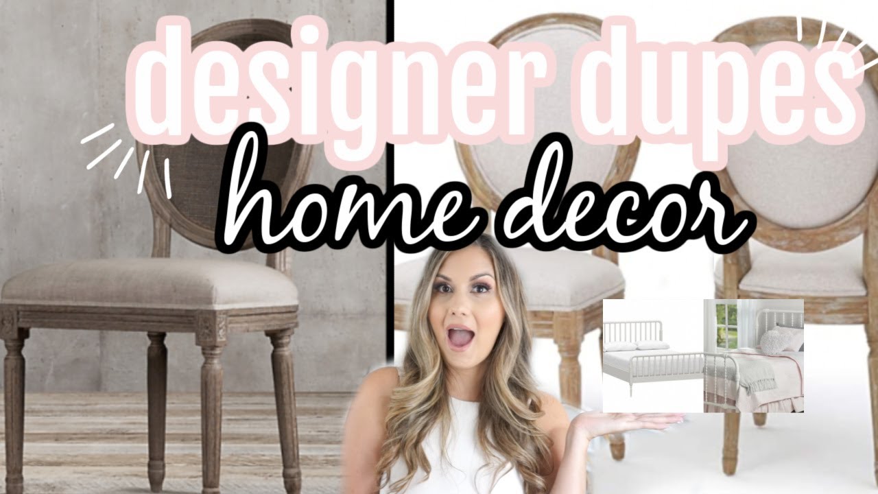HOME DECOR FOR LESS ! HIGH END DUPES TO DECORATE YOUR HOME
