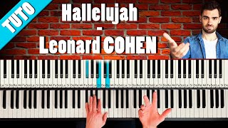 TUTO : Hallelujah - Leonard Cohen (version intégrale + voix main droite)