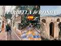 EXPLORING THE BEACH TOWN OF MARBELLA &amp; THE MOUNTAIN TOWN OF RONDA IN SPAIN!!!