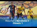 Resumen Barcelona 3 - Olmedo 1