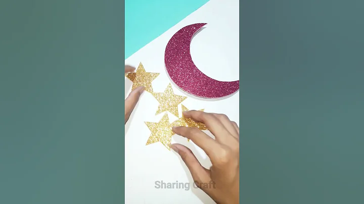 Easy Ramadan Decoration Ideas | Eid Craft Ideas | Moon Decor Craft | Ramadan Decor Craft #shorts - DayDayNews