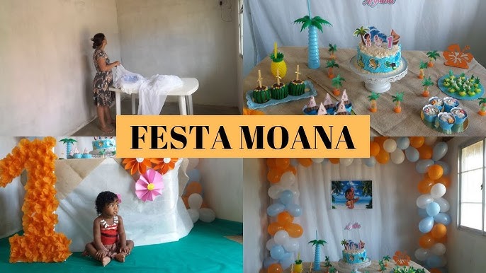 Moana baby 🌺  Moana festa infantil, Festa moana, Aniversário moana