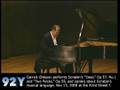 Capture de la vidéo Pianist Garrick Ohlsson On Scriabin