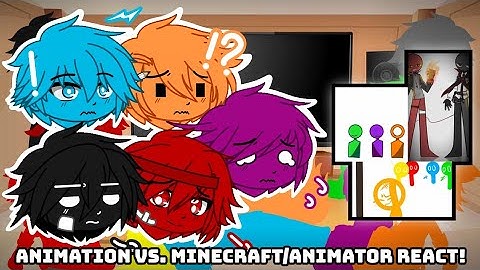 Animation vs. Minecraft/Animator react to Ships! // (Read Desc) // AvM/AvA // GCRV