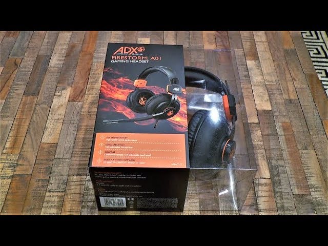 ADX Firestorm A01 || Gaming Headphones - YouTube